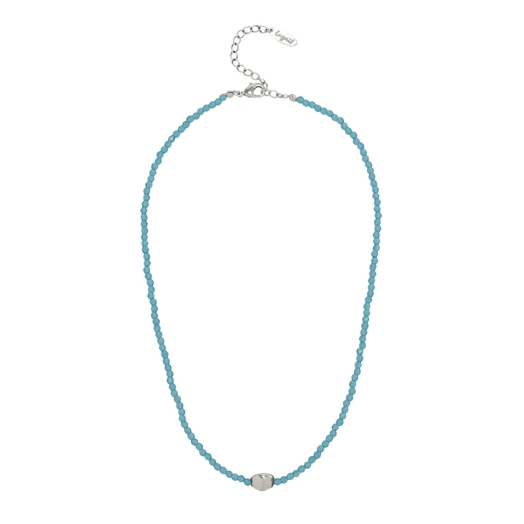 ターコイズ | パーツコンビビーズネックレス | Ungrid