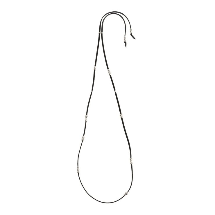 ブラック | フェイクスウェードネックレス | Ungrid