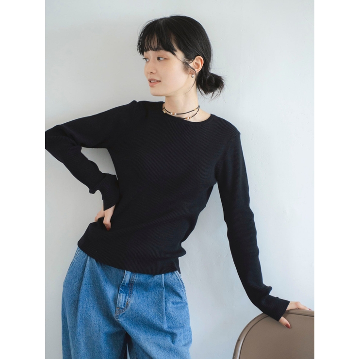 ウッドコンビフェイクレザーネックレス | Ungrid | 詳細画像5 