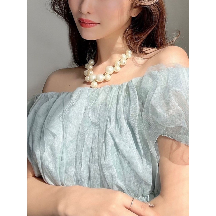 ランダムビックパールネックレス | RESEXXY | 詳細画像1 