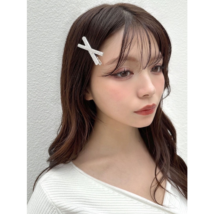 シャイニークロスヘアピン[品番：MKSW0060512]｜RESEXXY（リゼクシー