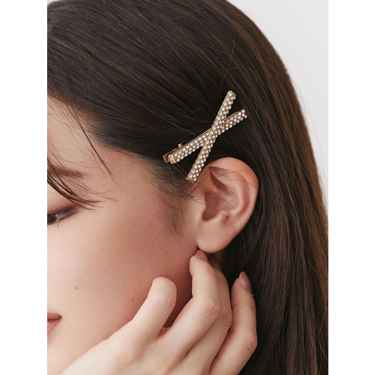 シャイニークロスヘアピン[品番：MKSW0060512]｜RESEXXY（リゼクシー