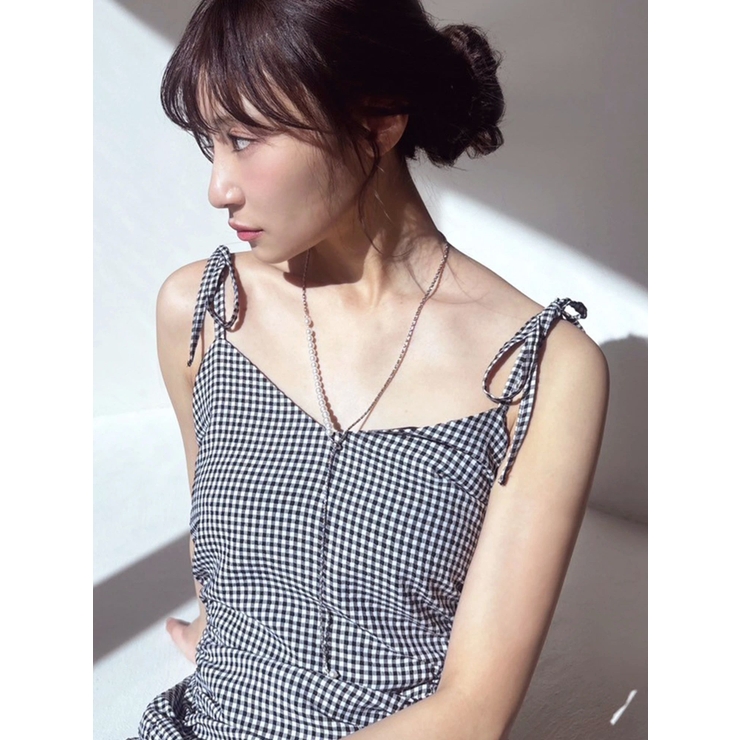 アシンメトリーパールロングネックレス | RESEXXY | 詳細画像1 