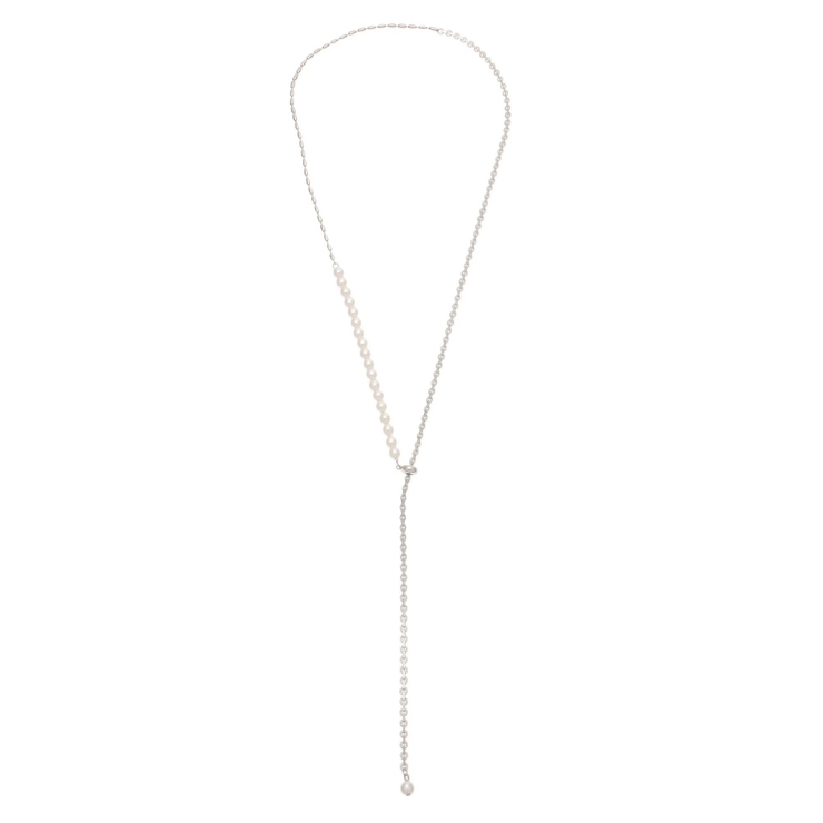 アシンメトリーパールロングネックレス | RESEXXY | 詳細画像10 