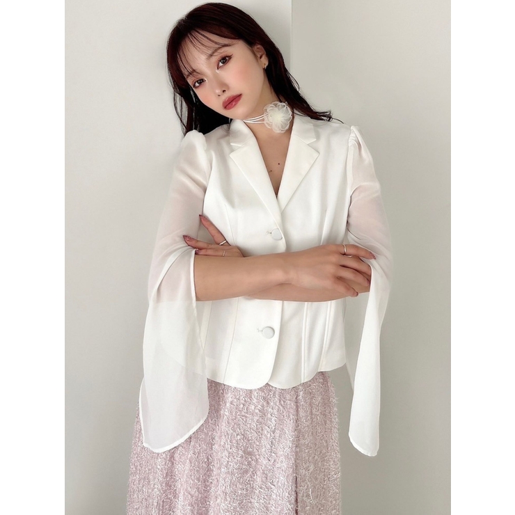 フラワーモチーフシアーコサージュ | RESEXXY | 詳細画像6 