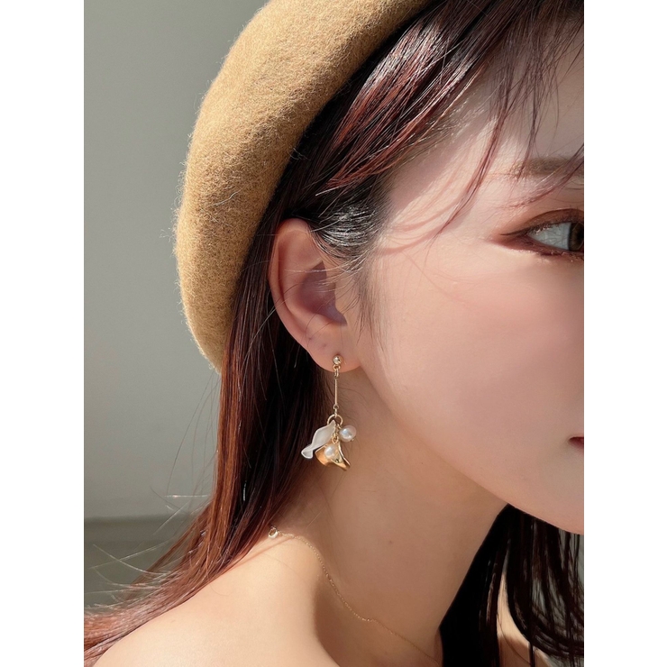 パールリーフピアス | RESEXXY | 詳細画像2 