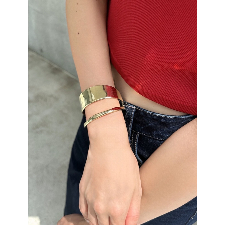 ボリュームメタルバングル | RESEXXY | 詳細画像4 