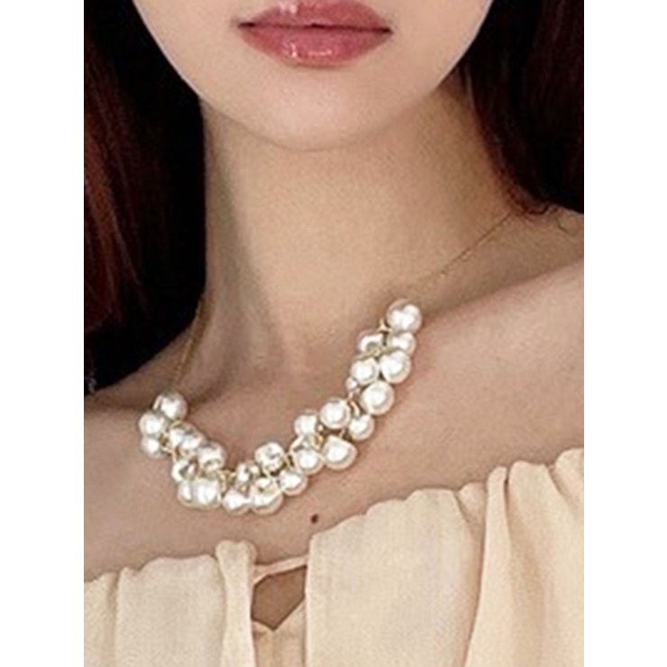 パールボリュームネックレス | RESEXXY | 詳細画像1 