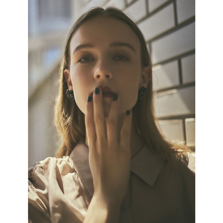 ビーズビックフラワーピアス | RESEXXY | 詳細画像4 