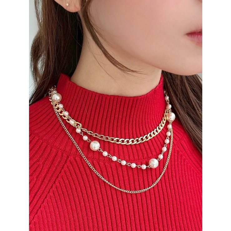 ゴールド | 多連チェーンネックレス | RESEXXY