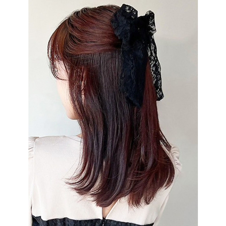 ブラック | レースリボンバレッタ | RESEXXY