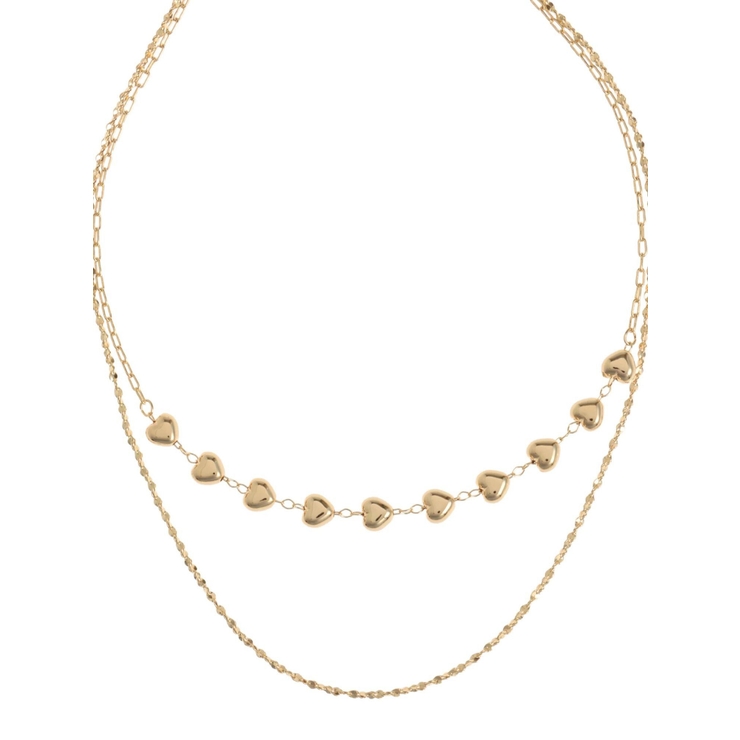 ハートストーンチェーンネックレス | RESEXXY | 詳細画像5