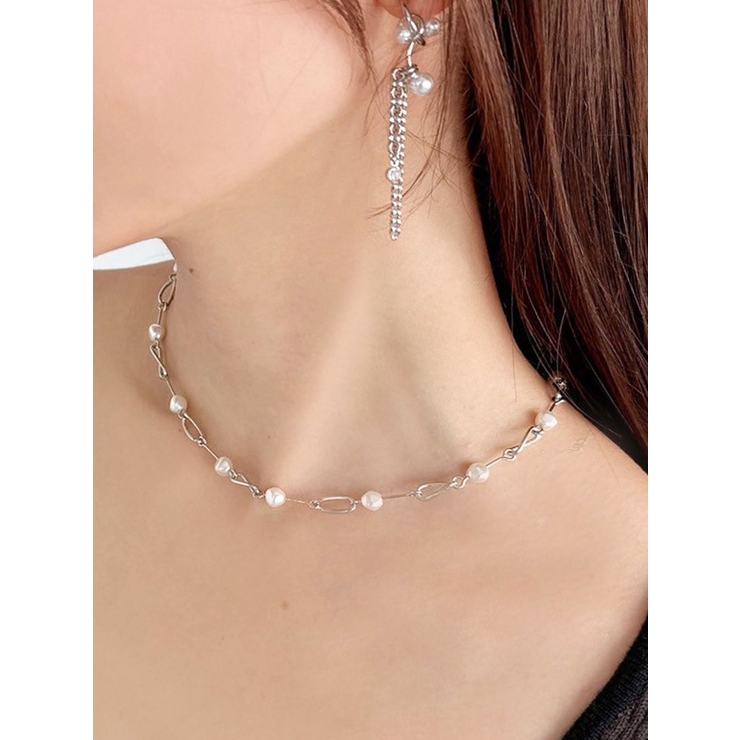 バロックパールチェーンネックレス | RESEXXY | 詳細画像1 