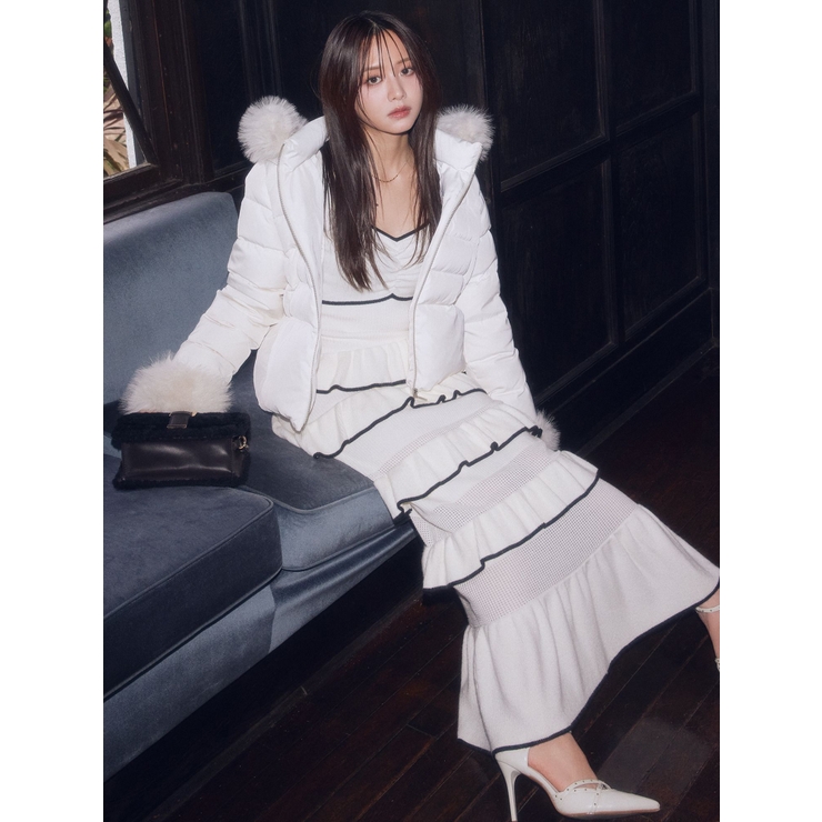 シャイニーチェーンメタルボールネックレス | RESEXXY | 詳細画像4 