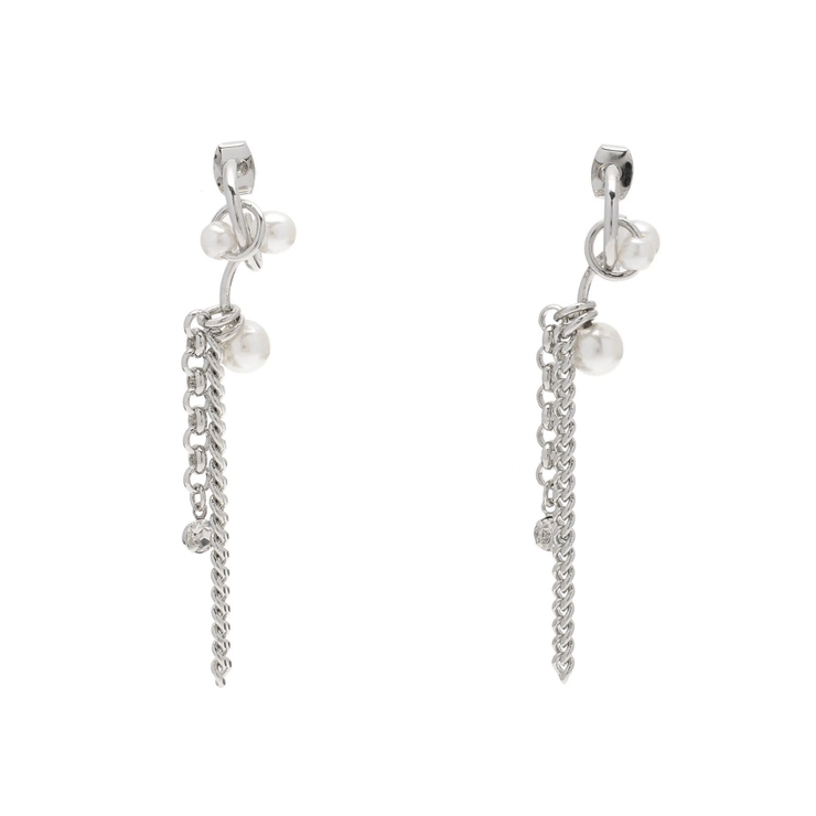 パールデザインチェーンピアス | RESEXXY | 詳細画像6 