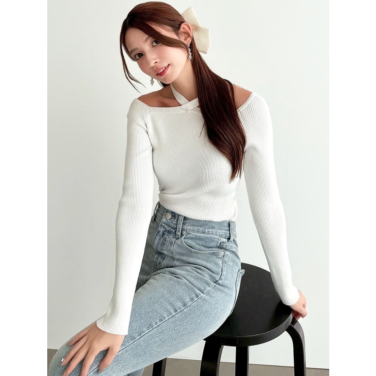 ボリュームパールチェーンピアス | RESEXXY | 詳細画像4 