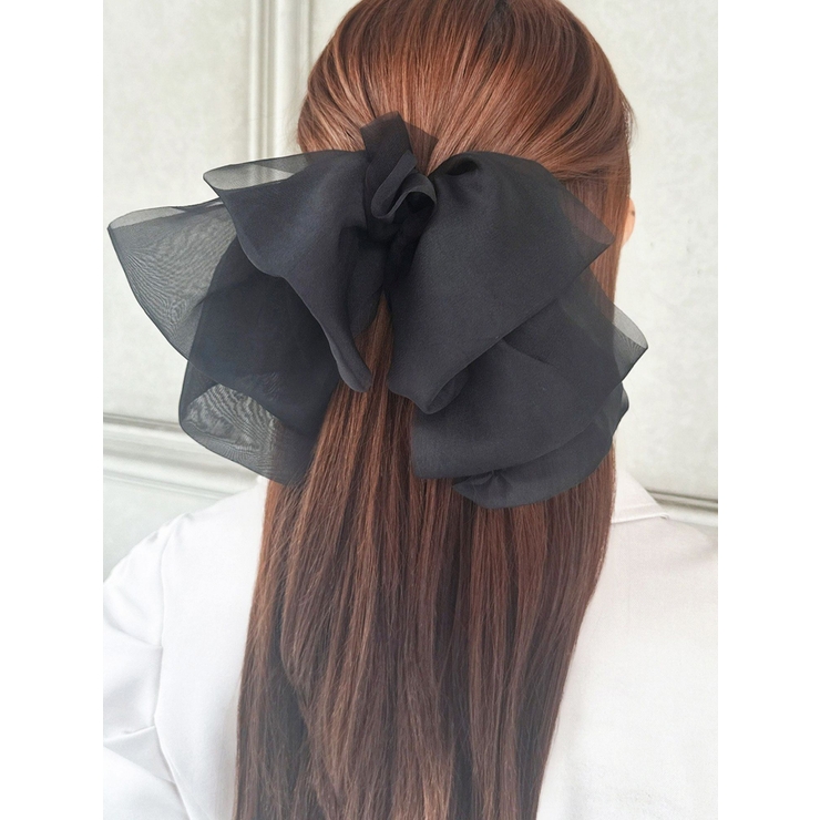 ブラック | シアービックリボンバレッタ | RESEXXY