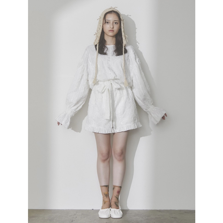ribbon ribbon ボンネット[品番：MKSW0055409]｜merry jenny
