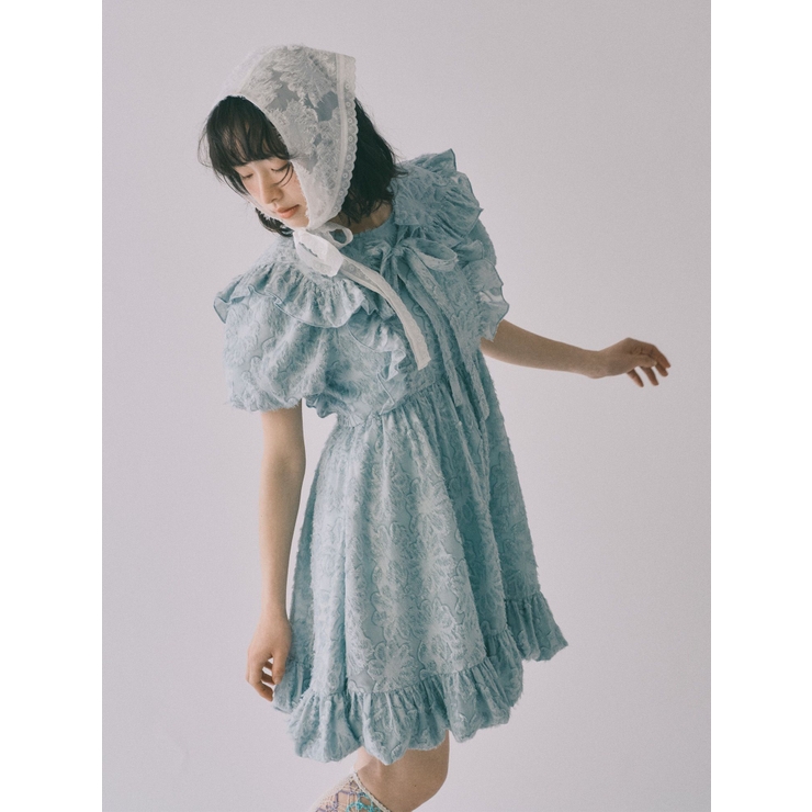 flowerジャガードヘッドドレス | merry jenny | 詳細画像5 