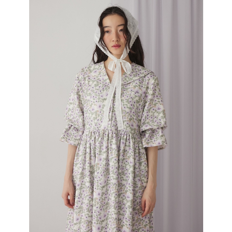 flowerジャガードヘッドドレス | merry jenny | 詳細画像9 