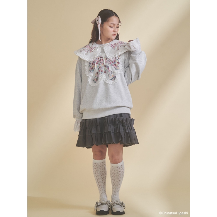 Dream Garden-tulip ribbon collar | merry jenny | 詳細画像8 