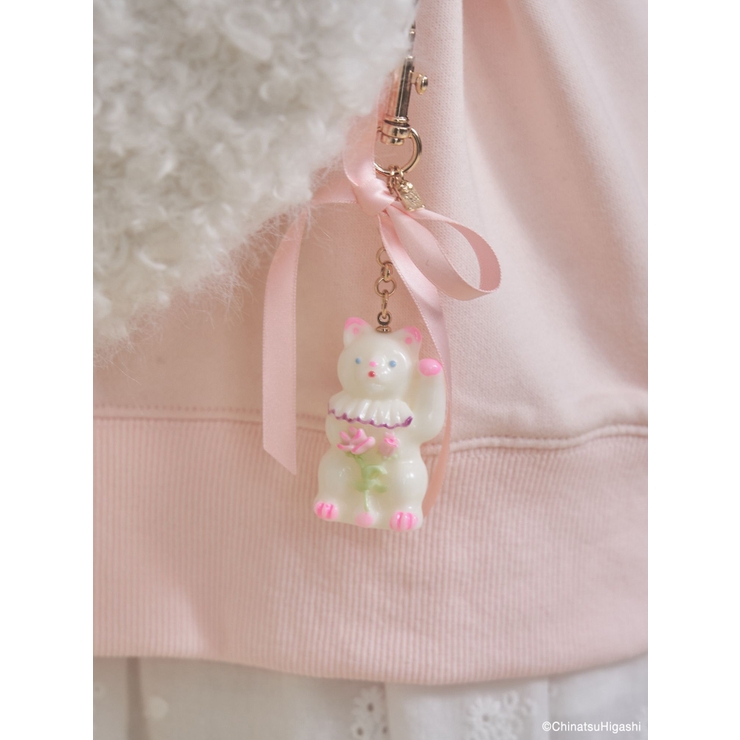 New Wave Sugar cat ribbon charm | merry jenny | 詳細画像2 