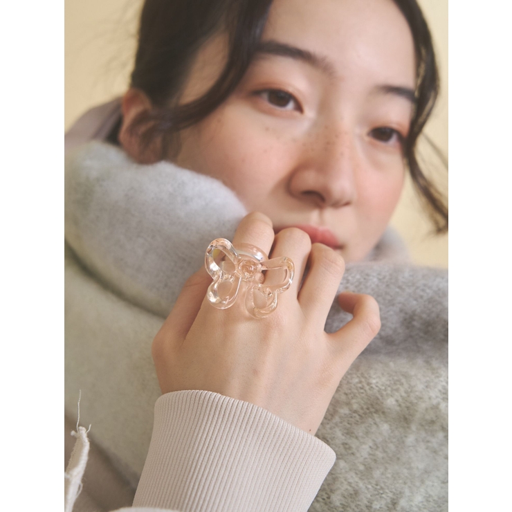 clear ribbon ring | merry jenny | 詳細画像1 