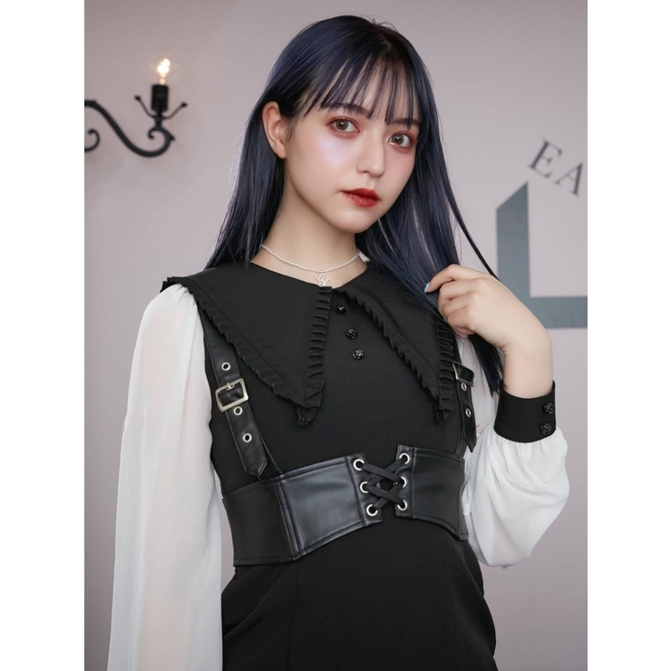 E/Mロゴフェイクパールチョーカー[品番：MKSW0046717]｜EATME