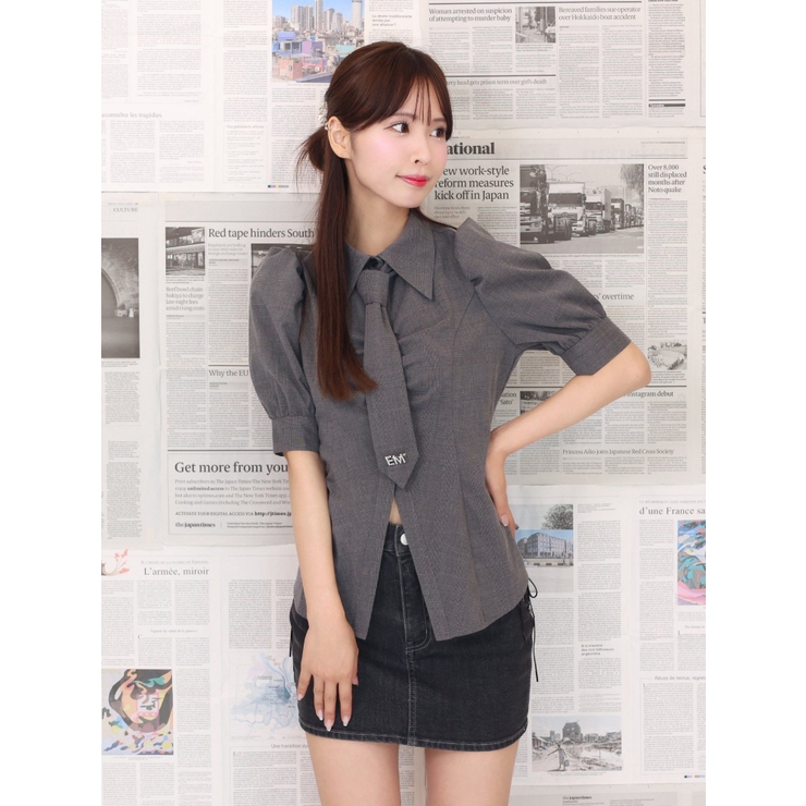 EMキラキラストーンピンブローチ | EATME | 詳細画像3 