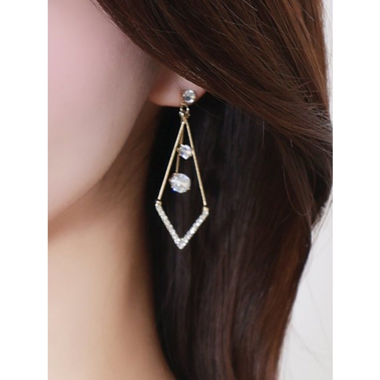 ゴールド | ビジューデザインピアス | EATME