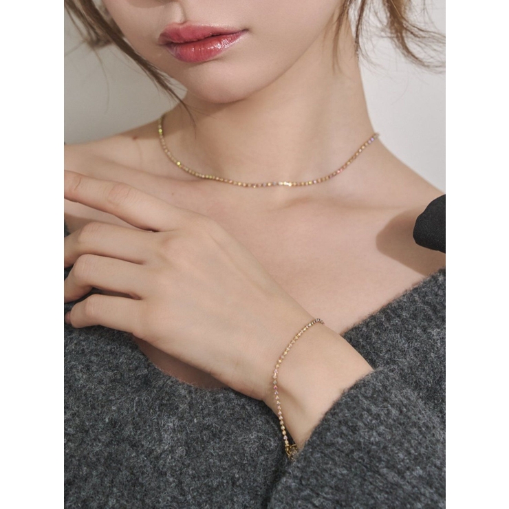 ゴールド | オーロラストーンブレスレット | EATME