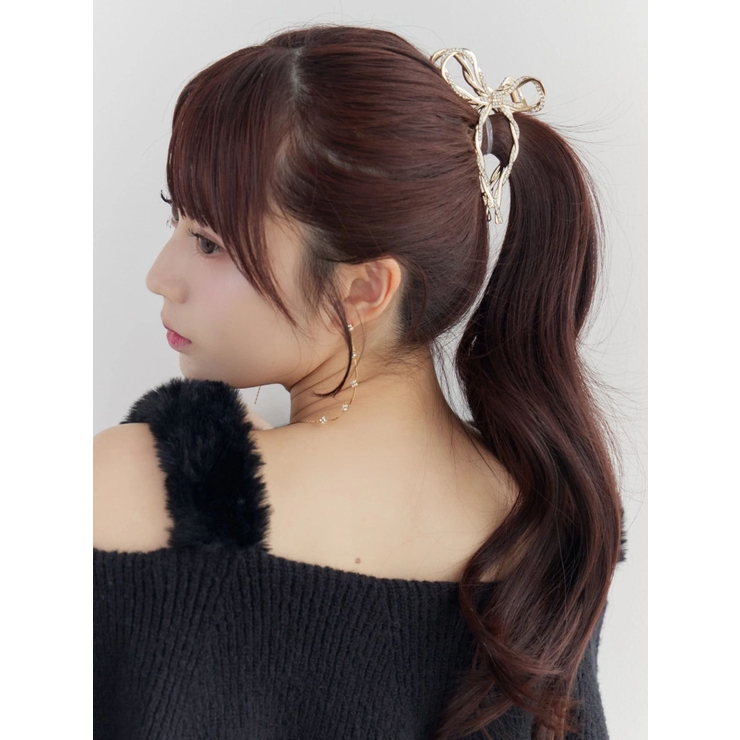 キラキラリボンヘアクリップ | EATME | 詳細画像3 