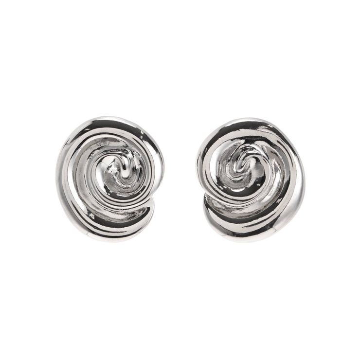 シルバー | DEFORMATION MARBLEピアス | EVRIS