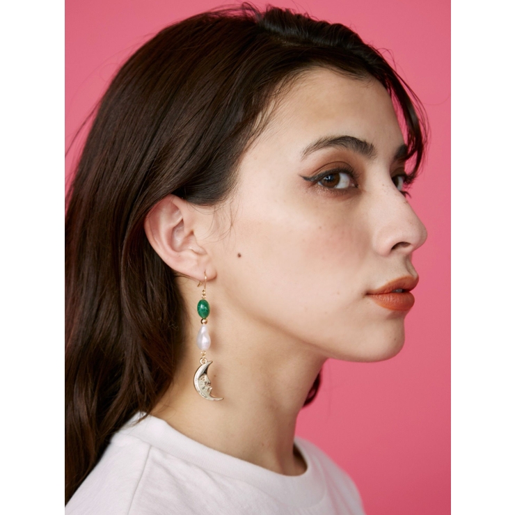 STONE MIX SUNNY ピアス | EVRIS | 詳細画像3 