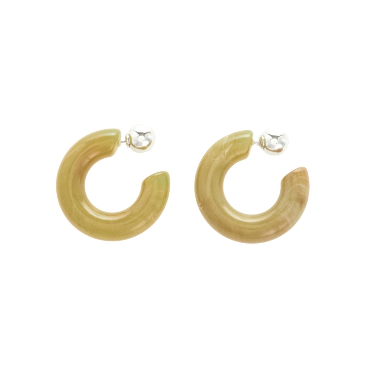 MARBLE HOOPピアス | EVRIS | 詳細画像9 