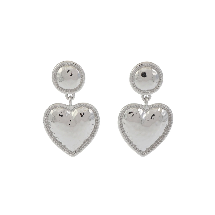 SURFACE HEART MOTIFピアス | EVRIS | 詳細画像10 