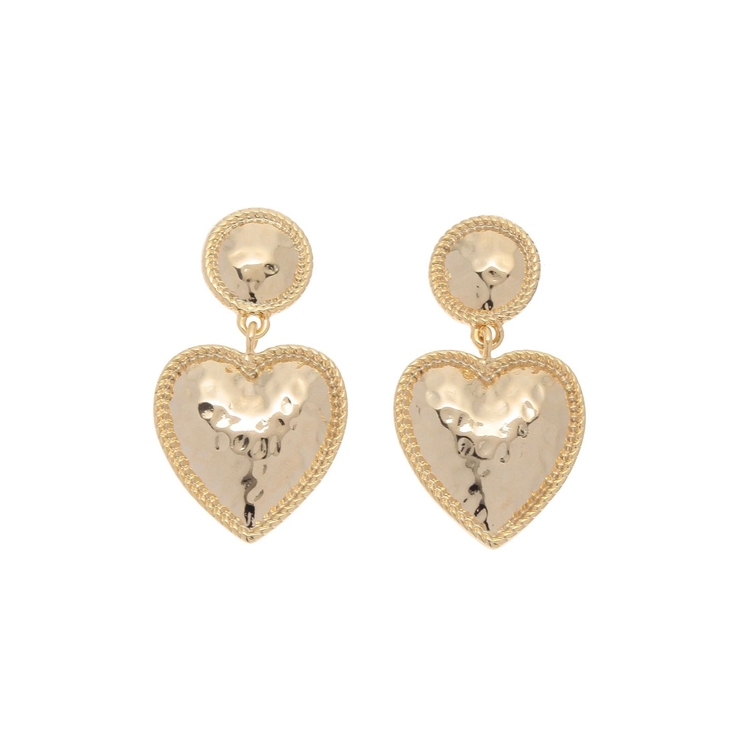 SURFACE HEART MOTIFピアス | EVRIS | 詳細画像11 