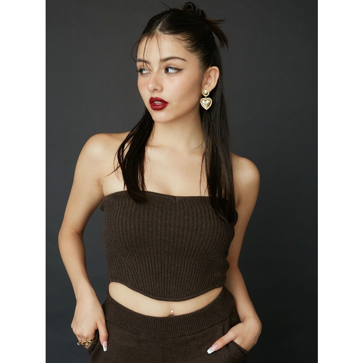 SURFACE HEART MOTIFピアス | EVRIS | 詳細画像5 