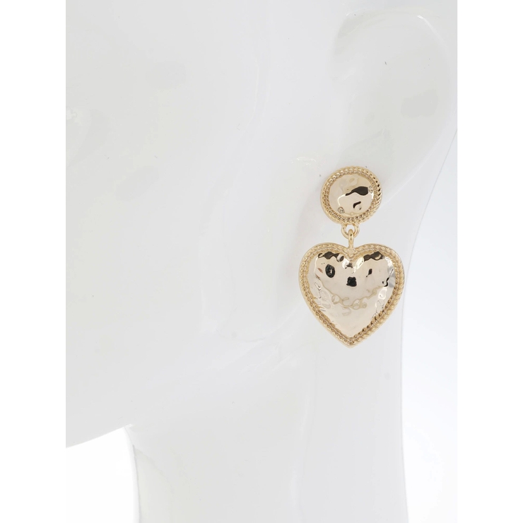 SURFACE HEART MOTIFピアス | EVRIS | 詳細画像9 