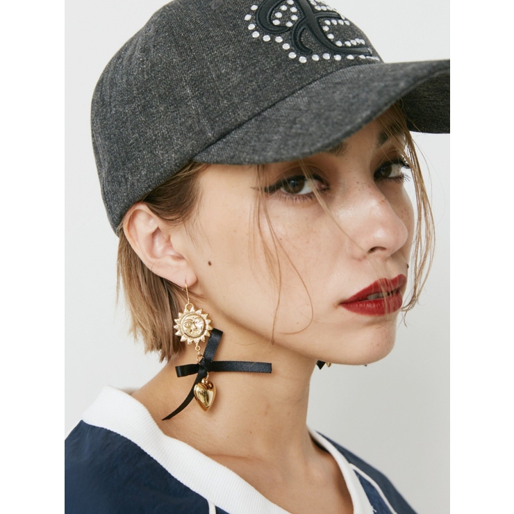SUNNY MOTIF RIBBON ピアス | EVRIS | 詳細画像7 