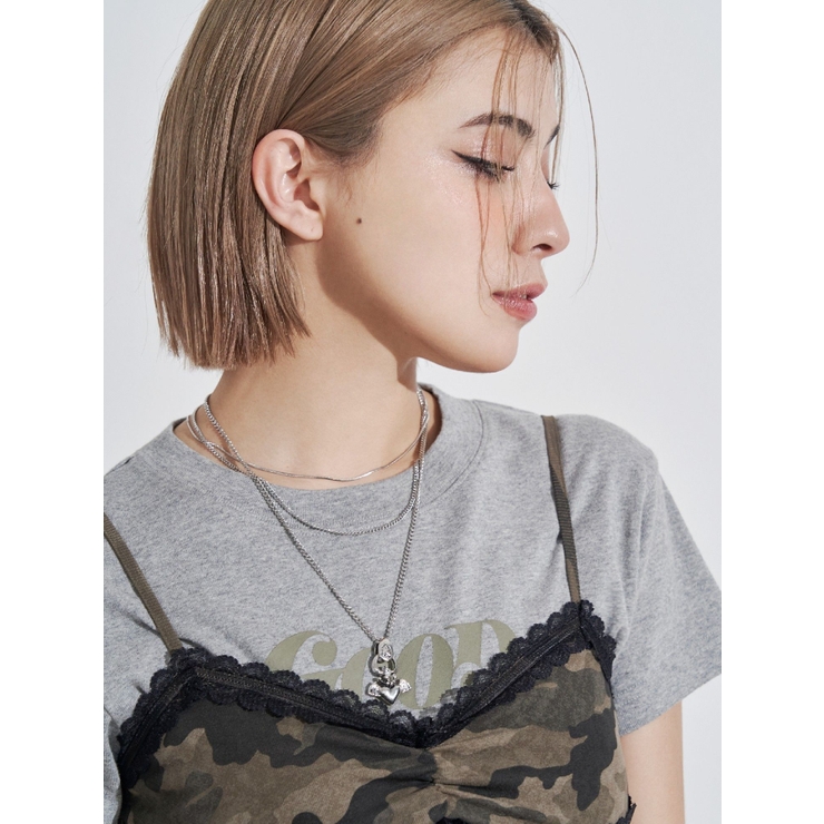 ANGEL HEART MOTIF3連ネックレス | EVRIS | 詳細画像3 