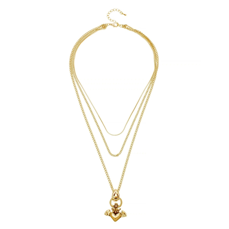 ANGEL HEART MOTIF3連ネックレス | EVRIS | 詳細画像9 