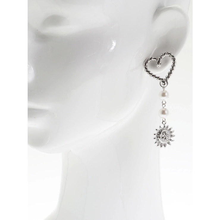 SUNNY MOTIF HEART CATCH ピアス | EVRIS | 詳細画像13 