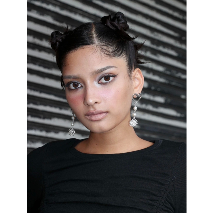 SUNNY MOTIF HEART CATCH ピアス | EVRIS | 詳細画像8 