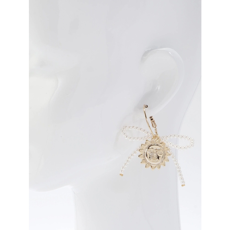 RIBBON SUNNY MOTIF ピアス | EVRIS | 詳細画像10 