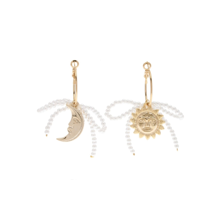 RIBBON SUNNY MOTIF ピアス | EVRIS | 詳細画像12 