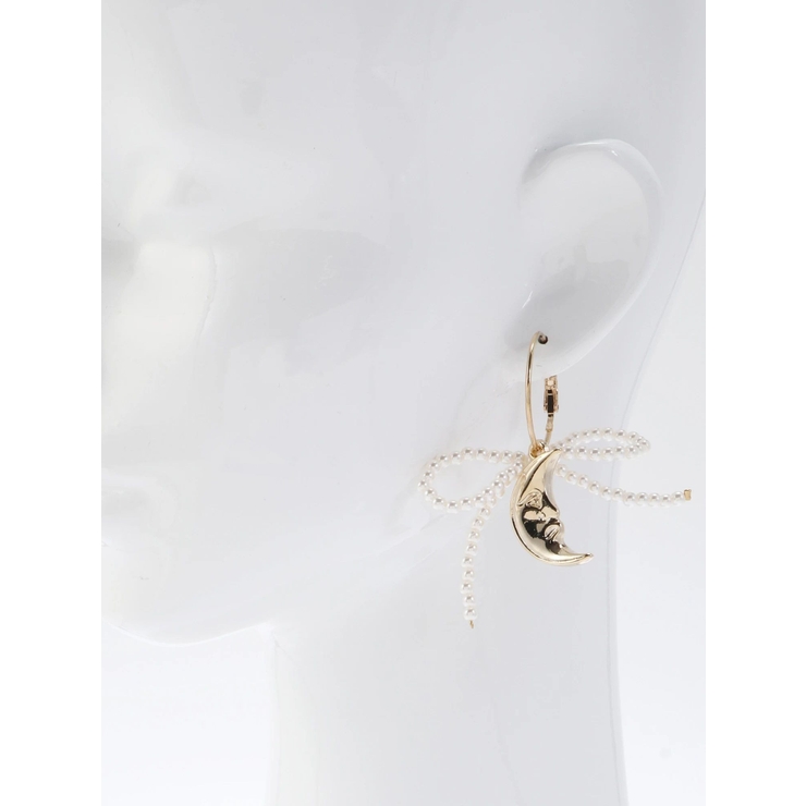 RIBBON SUNNY MOTIF ピアス | EVRIS | 詳細画像9 