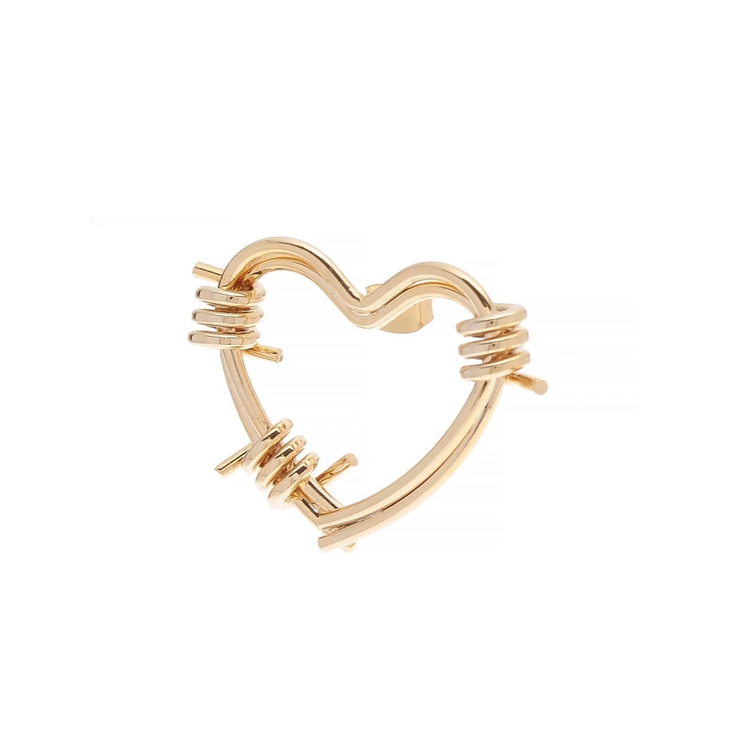 HEART MOTIF HOOP ピアス | EVRIS | 詳細画像6 