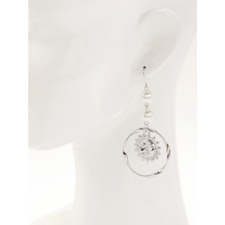 CIRCLE SUNNY MOTIFピアス | EVRIS | 詳細画像10 