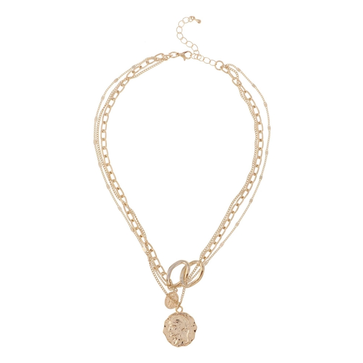 COIN CHARM 3連ネックレス | EVRIS | 詳細画像12 